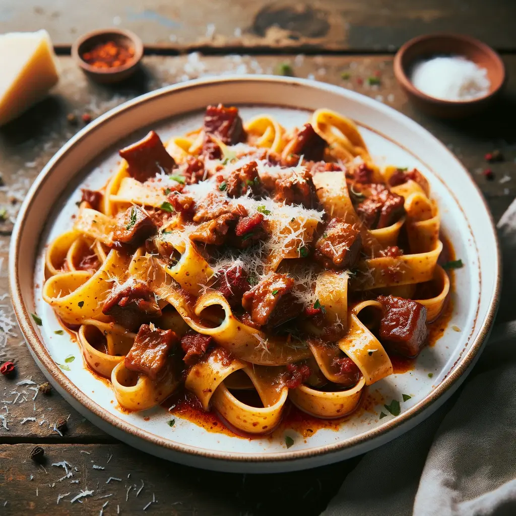 Pappardelle al Ragu di Cinghiale